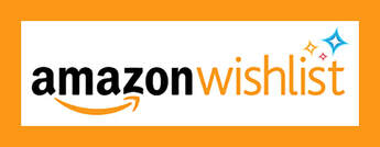 Orange and white button that says 'Amazon Wishlist'